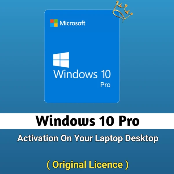 Windows 10 Pro 1 PC Original License Key For Life Time
